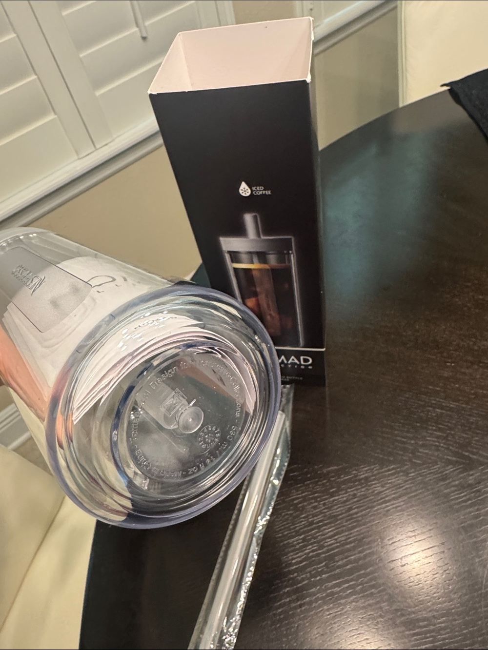 Nespresso Nomad Bottle in Gray and Clear - Picture 7 of 7